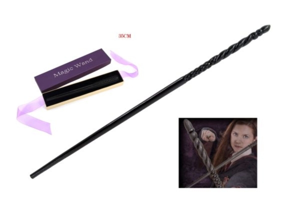 Bacchetta magica Ginny Weasley con scatola e mappa magica inclusa